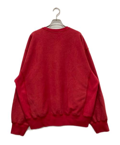 SUPREME（シュプリーム）SUPREME (シュプリーム) Washed Box Logo Crewneck レッド サイズ:Lの古着・服飾アイテム