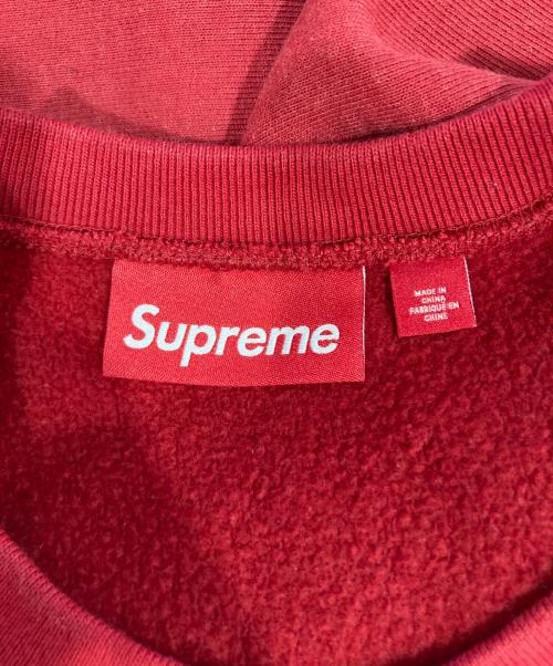 SUPREME（シュプリーム）SUPREME (シュプリーム) Washed Box Logo Crewneck レッド サイズ:Lの古着・服飾アイテム