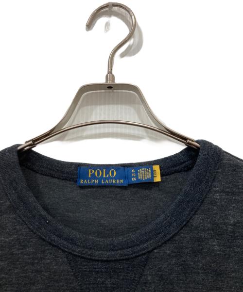 POLO RALPH LAUREN（ポロ・ラルフローレン）POLO RALPH LAUREN (ポロ・ラルフローレン) 半袖スウェット グレー サイズ:XLの古着・服飾アイテム