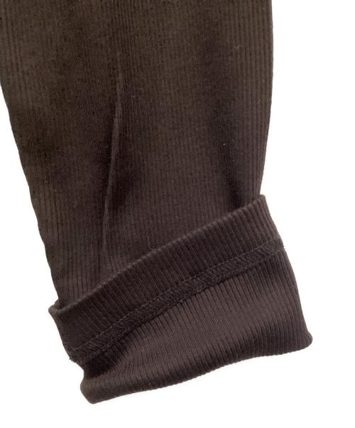 BURBERRY BLACK LABEL（バーバリーブラックレーベル）BURBERRY BLACK LABEL (バーバリーブラックレーベル) ヘンリーネックカットソー ブラウン サイズ:3の古着・服飾アイテム