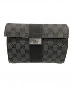 GUCCIグッチ）の古着「ポーチ」｜ブラック