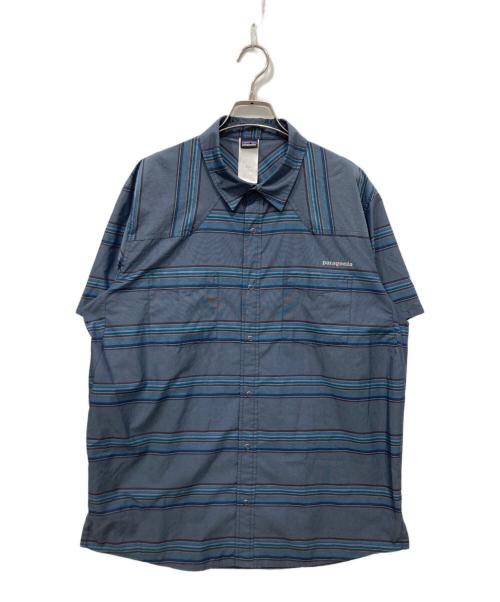 Patagonia（パタゴニア）Patagonia (パタゴニア) Long Haul Western Shirt ネイビー サイズ:Lの古着・服飾アイテム