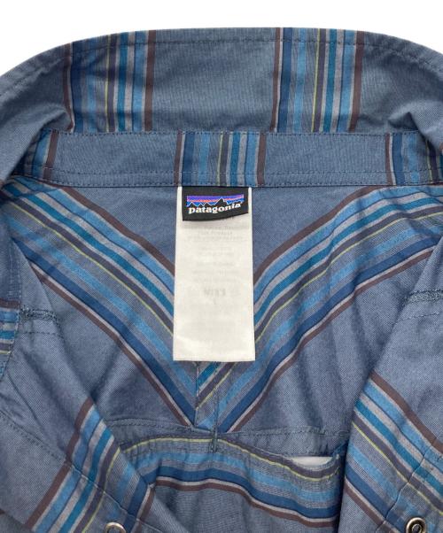 Patagonia（パタゴニア）Patagonia (パタゴニア) Long Haul Western Shirt ネイビー サイズ:Lの古着・服飾アイテム