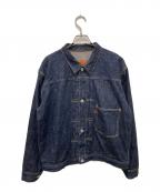 FULLCOUNTフルカウント）の古着「WWII Model Brown Cotton Denim Jacket」｜インディゴ