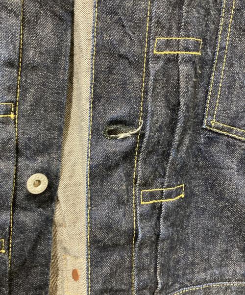 FULLCOUNT（フルカウント）FULLCOUNT (フルカウント) WWII Model Brown Cotton Denim Jacket インディゴ サイズ:38の古着・服飾アイテム