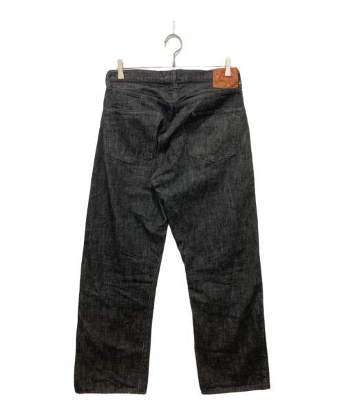 FULLCOUNT（フルカウント）FULLCOUNT (フルカウント) Wide Black Selvedge Denim ブラック サイズ:W31L32の古着・服飾アイテム