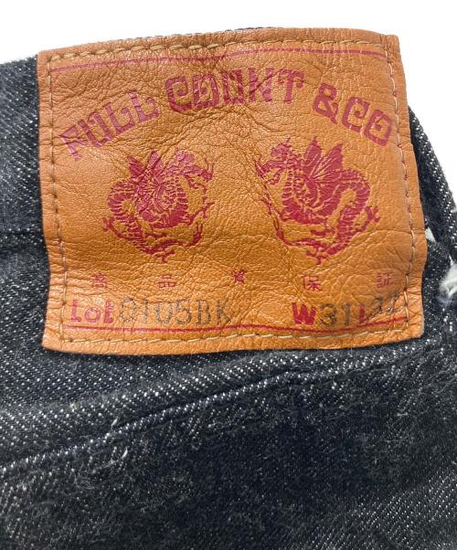 FULLCOUNT（フルカウント）FULLCOUNT (フルカウント) Wide Black Selvedge Denim ブラック サイズ:W31L32の古着・服飾アイテム