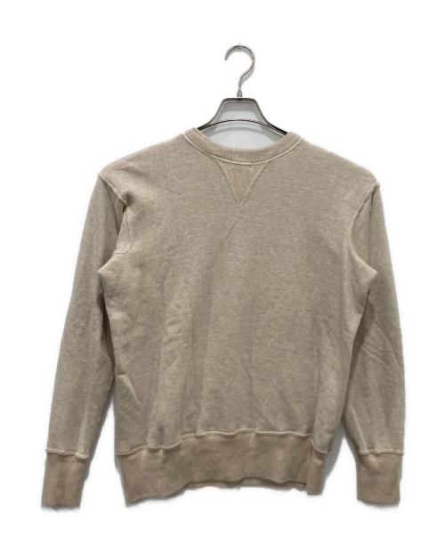 WAREHOUSE（ウエアハウス）WAREHOUSE (ウエアハウス) クルーネックスウェット ベージュ サイズ:40の古着・服飾アイテム