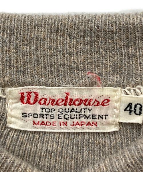 WAREHOUSE（ウエアハウス）WAREHOUSE (ウエアハウス) クルーネックスウェット グレー サイズ:40の古着・服飾アイテム