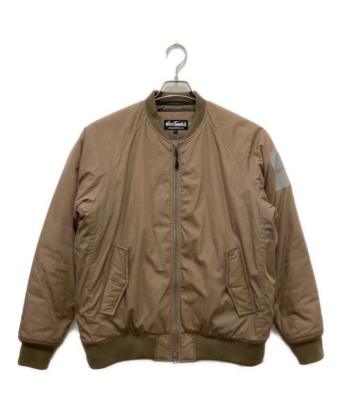 WILD THINGS（ワイルドシングス）WILD THINGS (ワイルドシングス) フライトジャケット ブラウン サイズ:Mの古着・服飾アイテム