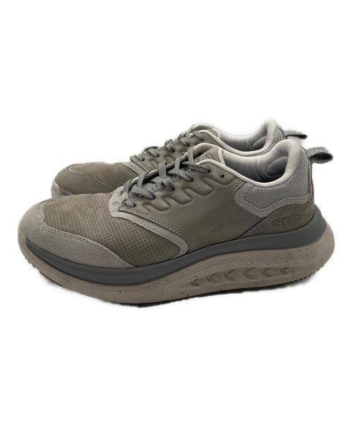 KEEN（キーン）KEEN (キーン) Engineered Garments (エンジニアドガーメンツ) WK400 LEATHER/ダブルケ-400 レザー ウォーキングシューズ グレー サイズ:26の古着・服飾アイテム
