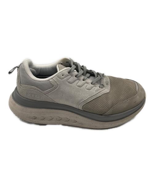 KEEN（キーン）KEEN (キーン) Engineered Garments (エンジニアドガーメンツ) WK400 LEATHER/ダブルケ-400 レザー ウォーキングシューズ グレー サイズ:26の古着・服飾アイテム