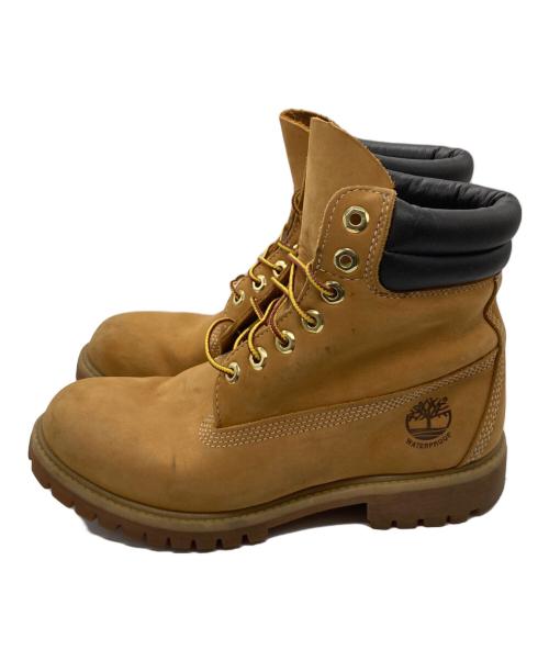 Timberland（ティンバーランド）Timberland (ティンバーランド) 6INCH DOUBLE COLLAR BOOT ブラウン サイズ:25cmの古着・服飾アイテム