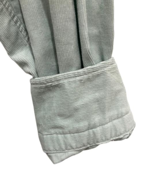 45R（フォーティファイブ・アール）45R (フォーティファイブ・アール) コーデュロイシャツ ブルー サイズ:2の古着・服飾アイテム