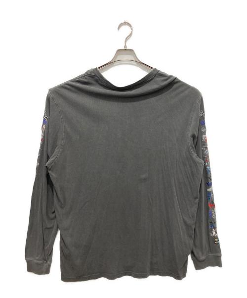 SUPREME（シュプリーム）SUPREME (シュプリーム) AOI Icons L/S Top グレー サイズ:XLの古着・服飾アイテム