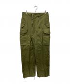 Canadian Armyカナダ軍）の古着「ECW WINDPROOFオーバーパンツ」｜カーキ