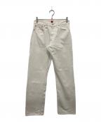 RESOLUTEリゾルト）の古着「デニムパンツ」｜ホワイト