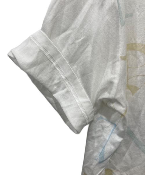 HERMES（エルメス）HERMES (エルメス) グラフィックカットソー ホワイト サイズ:XLの古着・服飾アイテム