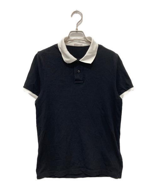 MONCLER（モンクレール）MONCLER (モンクレール) MAGLIA POLO ブラック サイズ:Sの古着・服飾アイテム
