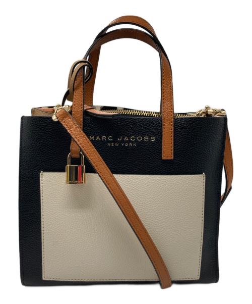 MARC JACOBS（マークジェイコブズ）MARC JACOBS (マークジェイコブズ) SMOKED ALMOND MULTI ベージュ×ブラックの古着・服飾アイテム