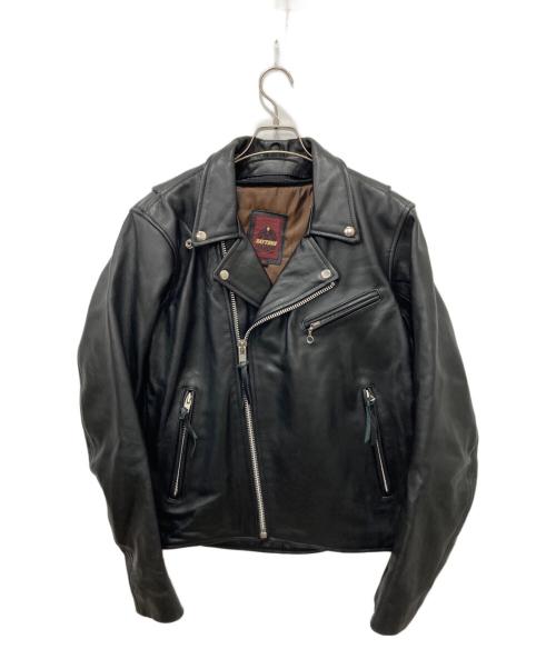 DAYTONA（デイトナ）DAYTONA (デイトナ) ダブルライダースジャケット ブラック サイズ:XLの古着・服飾アイテム