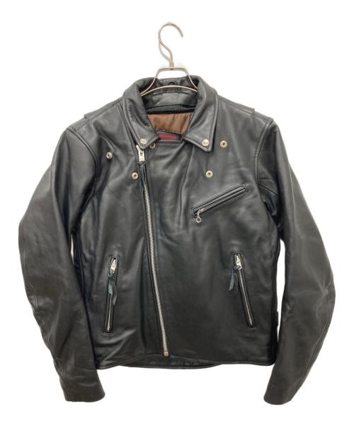 DAYTONA（デイトナ）DAYTONA (デイトナ) ダブルライダースジャケット ブラック サイズ:XLの古着・服飾アイテム