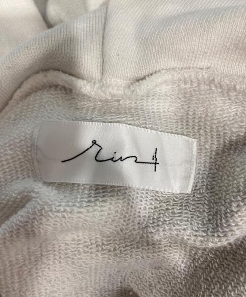 rin（リン）rin (リン) プルオーバーパーカー ホワイト サイズ:Sの古着・服飾アイテム