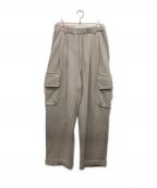 rinリン）の古着「スウェットカーゴパンツ」｜グレー