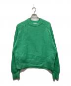 STUDIO NICHOLSONスタジオ ニコルソン）の古着「クルーネックニット」｜グリーン