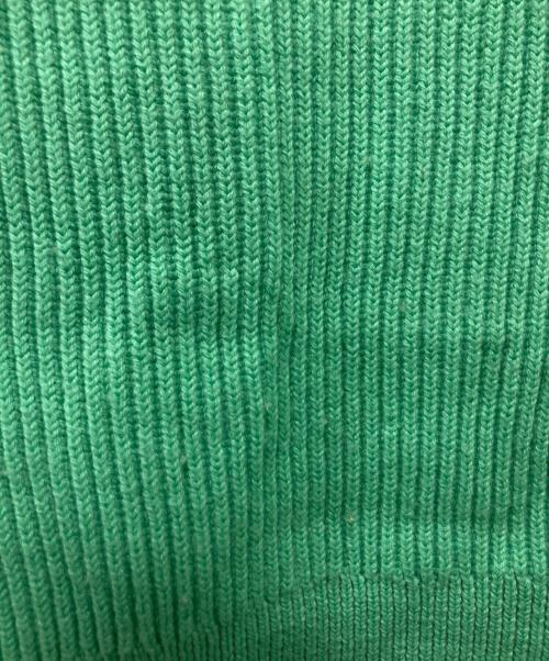 STUDIO NICHOLSON（スタジオ ニコルソン）STUDIO NICHOLSON (スタジオ ニコルソン) クルーネックニット グリーン サイズ:Mの古着・服飾アイテム