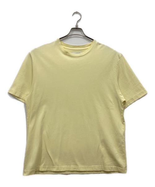 STUDIO NICHOLSON（スタジオ ニコルソン）STUDIO NICHOLSON (スタジオ ニコルソン) オーバーサイズTシャツ イエロー サイズ:Lの古着・服飾アイテム