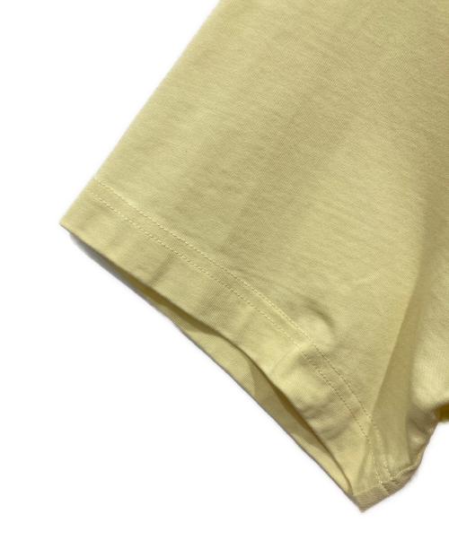 STUDIO NICHOLSON（スタジオ ニコルソン）STUDIO NICHOLSON (スタジオ ニコルソン) オーバーサイズTシャツ イエロー サイズ:Lの古着・服飾アイテム