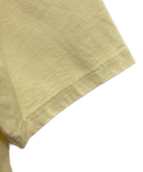 STUDIO NICHOLSON（スタジオ ニコルソン）STUDIO NICHOLSON (スタジオ ニコルソン) オーバーサイズTシャツ イエロー サイズ:Lの古着・服飾アイテム