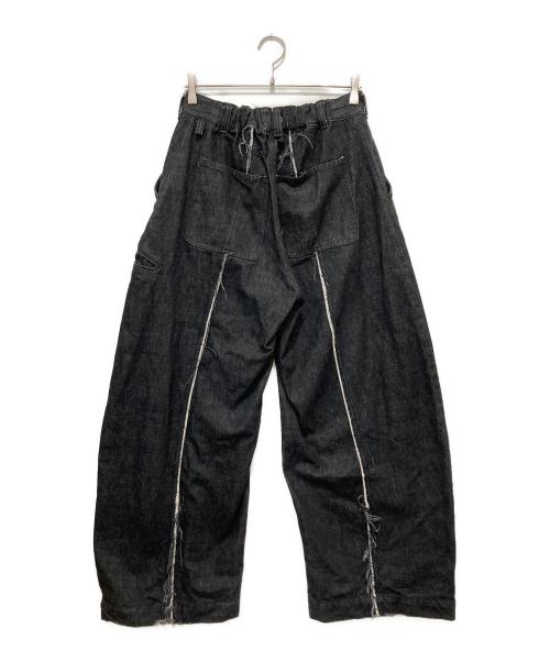 rin（リン）RIN (リン) デニムパンツ ブラック サイズ:Sの古着・服飾アイテム