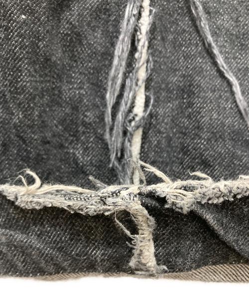 rin（リン）RIN (リン) デニムパンツ ブラック サイズ:Sの古着・服飾アイテム