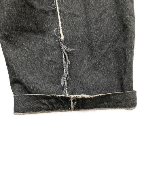 rin（リン）RIN (リン) デニムパンツ ブラック サイズ:Sの古着・服飾アイテム
