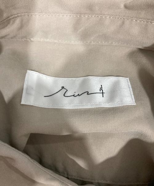 rin（リン）rin (リン) 長袖シャツ ベージュ サイズ:Lの古着・服飾アイテム