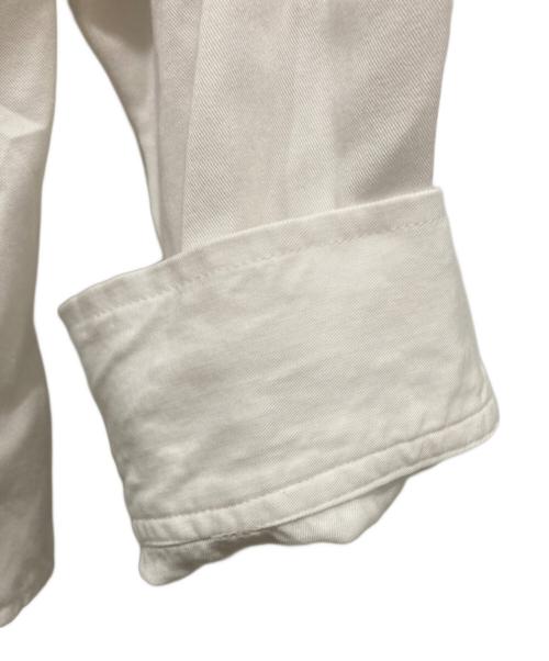 rin（リン）rin (リン) オープンカラーシャツ ホワイト サイズ:Lの古着・服飾アイテム