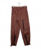 STUDIO NICHOLSONスタジオ ニコルソン）の古着「ナイロンパンツ」｜レッド