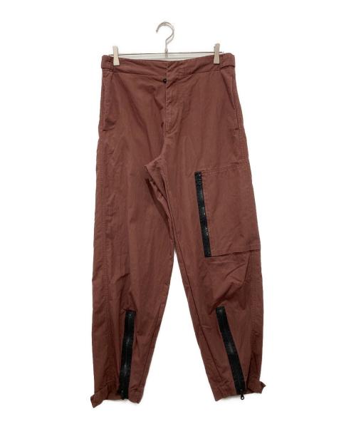 STUDIO NICHOLSON（スタジオ ニコルソン）STUDIO NICHOLSON (スタジオ ニコルソン) ナイロンパンツ レッド サイズ:Sの古着・服飾アイテム