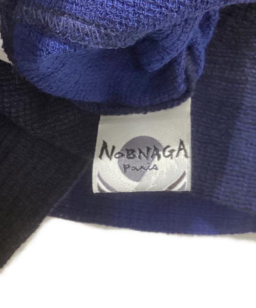 NOBNAGA paris（ノブナガパリ）NOBNAGA paris (ノブナガパリ) Shawl collar 1B shirt / 半袖シャツ / 半袖シャツジャケット ブルー サイズ:FREEの古着・服飾アイテム