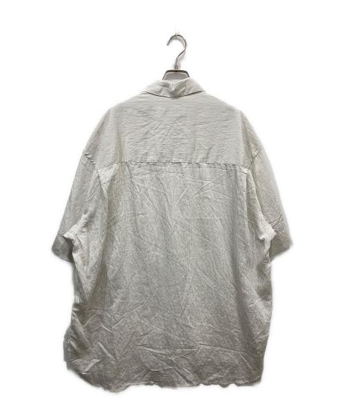STUDIO NICHOLSON（スタジオ ニコルソン）STUDIO NICHOLSON (スタジオ ニコルソン) 半袖シャツ ホワイト サイズ:Mの古着・服飾アイテム