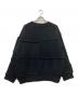 Name. (ネーム) PATCHWORK KNIT SWEATER ブラック サイズ:2：9000円