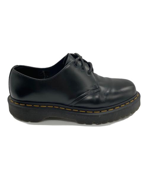 Dr.Martens（ドクターマーチン）Dr.Martens (ドクターマーチン) 3ホールシューズ ブラック サイズ:UK8の古着・服飾アイテム