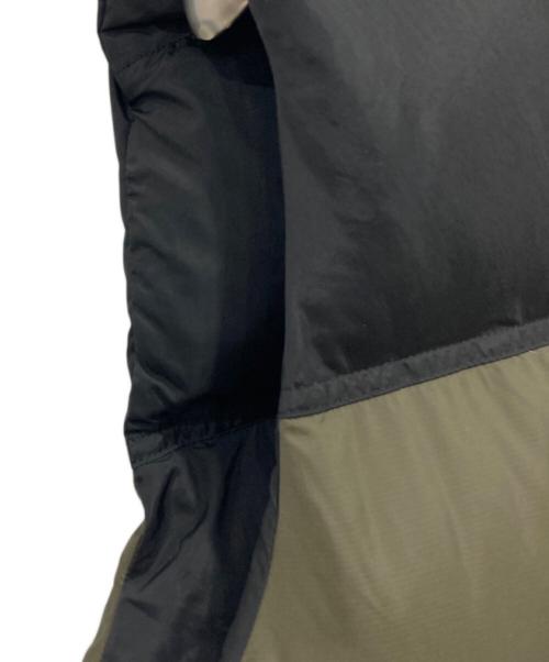 THE NORTH FACE（ザ ノース フェイス）THE NORTH FACE (ザ ノース フェイス) Nuptse Vest カーキ×ブラック サイズ:Lの古着・服飾アイテム