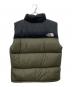 THE NORTH FACE (ザ ノース フェイス) Nuptse Vest カーキ×ブラック サイズ:L：15000円