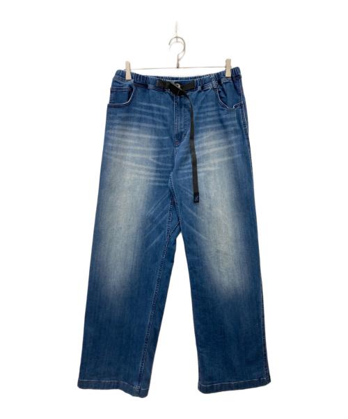 GRAMICCI（グラミチ）GRAMICCI (グラミチ) nano・universe (ナノ・ユニバース) BUGGY DENIM PANT インディゴ サイズ:Lの古着・服飾アイテム