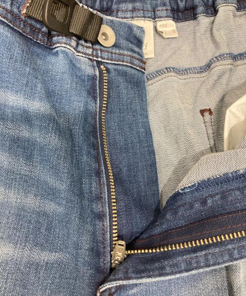 GRAMICCI（グラミチ）GRAMICCI (グラミチ) nano・universe (ナノ・ユニバース) BUGGY DENIM PANT インディゴ サイズ:Lの古着・服飾アイテム
