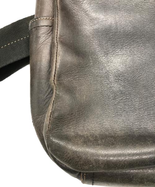 COACH（コーチ）COACH (コーチ) レザーショルダーバッグ ブラウンの古着・服飾アイテム