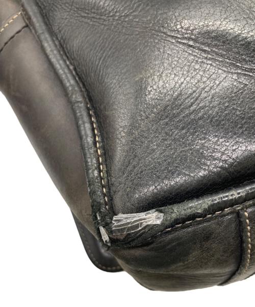 COACH（コーチ）COACH (コーチ) レザーショルダーバッグ ブラウンの古着・服飾アイテム